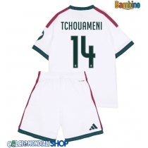 Maglie da calcio Real Madrid Aurelien Tchouameni #14 Prima Maglia Bambino 2026-27 Manica Corta + Pantaloni corti)